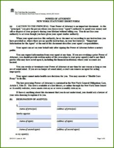 Nys Poa Revocation Form