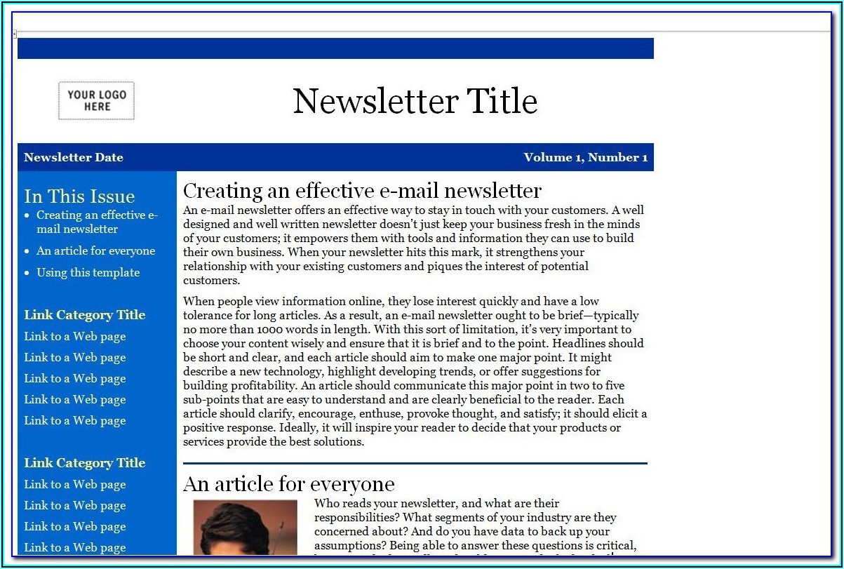 Perfecto Newsletter Email Template Creator