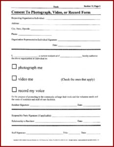 Photography Consent Form Template