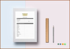 Profit Loss Statement Template Numbers