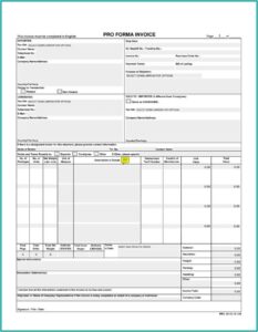 Property Rental Invoice Template Excel