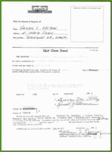 Quit Claim Deed Michigan Form Free