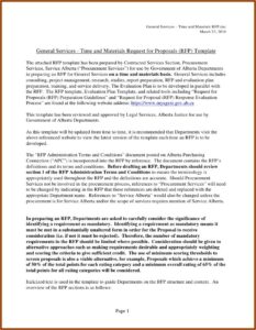 Rfp For Legal Services Template