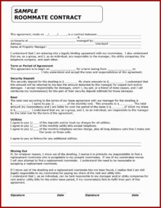 Sample Vehicle Lease Agreement Form