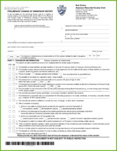 San Diego County Quit Claim Deed Form