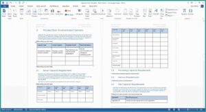 Server Capacity Planning Template Excel