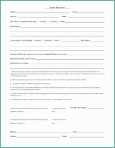 Simple Advertising Contract Template