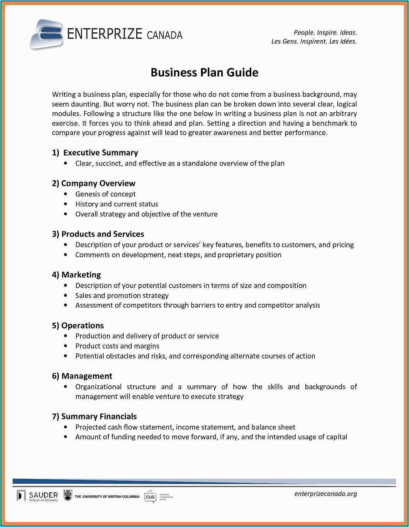 Simple Business Continuity Plan Template For Manufacturing