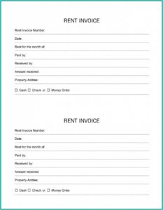 Simple Cash Receipt Template Uk