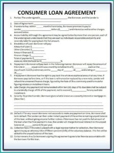 Simple Loan Agreement Template Australia
