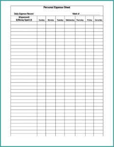 Small Business Bookkeeping Templates For Self Employed