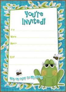 Spy Birthday Party Invitation Template Free