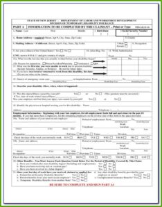 State Disability Form De 2501 Printable