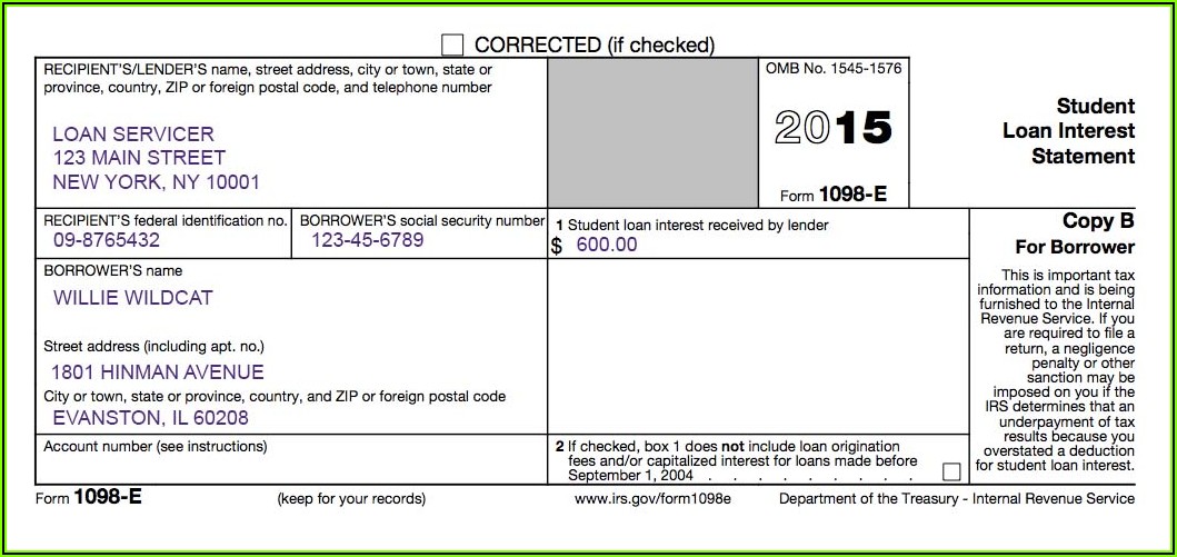Tax Form For Student Loan Forgiveness