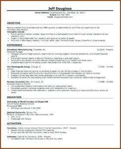 Teenager First Job Resume Template