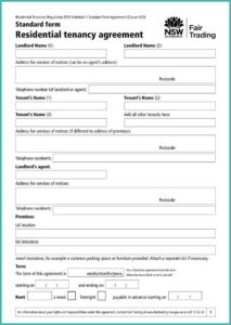 Tenancy Agreement Template Word Uk