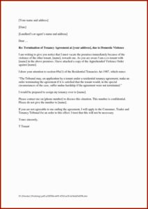 Tenancy Contract Format