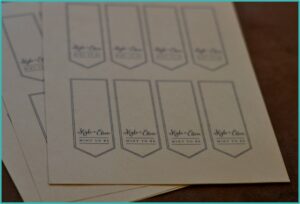 Tic Tac Label Template Word