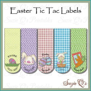 Tic Tac Labels Template