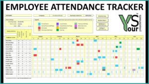 Time Off Tracking Spreadsheet Template