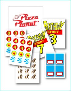 Toy Story 4 Invitation Template Free