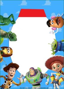 Toy Story Invitation Templates