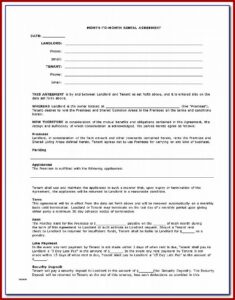 Trec Forms Residential Lease