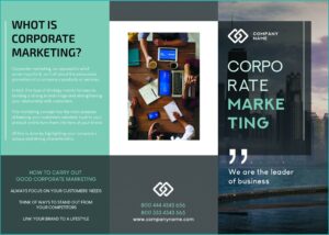 Tri Fold Brochures Templates