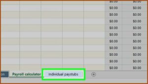 Uk Payroll Excel Spreadsheet Template