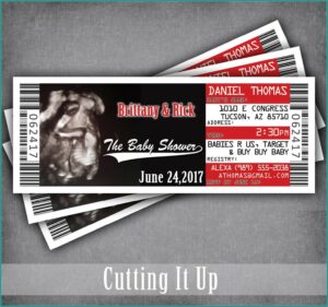 Ultrasound Baby Shower Invitation Template