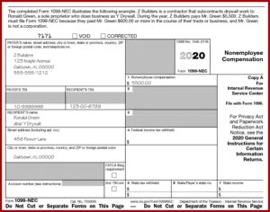Us Tax Return Form 1099