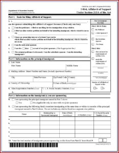 Uscis.gov Form I 864w