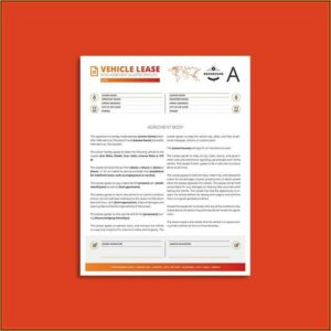 Vehicle Lease Template