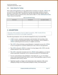 Vulnerability Assessment And Penetration Testing Plan Templates