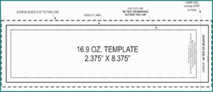 Water Bottle Label Template Free