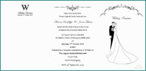 Wedding Invitation Inserts Templates