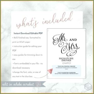 Wedding Menu Templates Free Microsoft Word