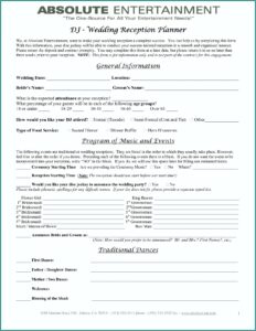 Wedding Planner Contract Template Uk