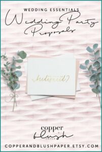 Will You Be My Bridesmaid Letter Template