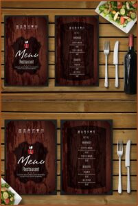 Wine Menu Template Free Download