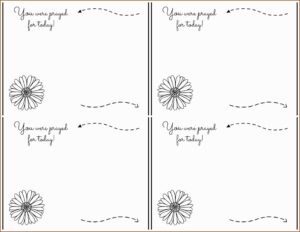 Word Template For Postcards