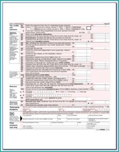 1040a Tax Form 2014