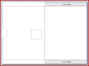 A4 Folder Template Indesign