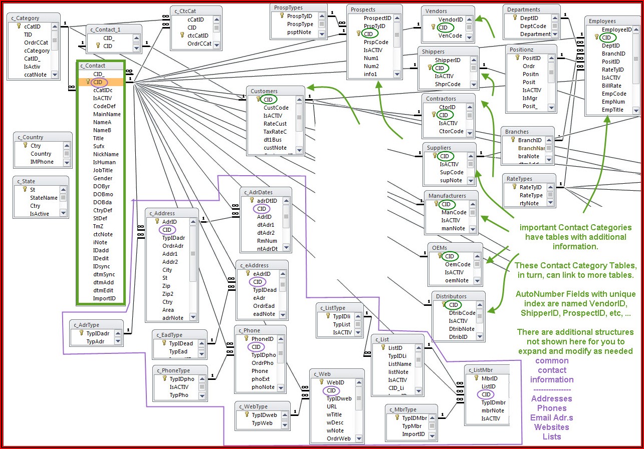 microsoft-office-access-use-the-contacts-web-database-template-youtube