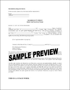 Affidavit Of Survivorship Form Ohio