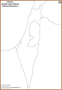 Blank Map Of Ancient Palestine