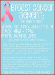 Cancer Benefit Ticket Template