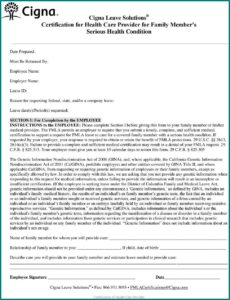 Cigna Intermittent Fmla Forms