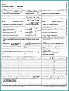 Cms 1500 Billing Form