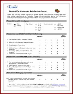 Customer Satisfaction Survey Templates Word